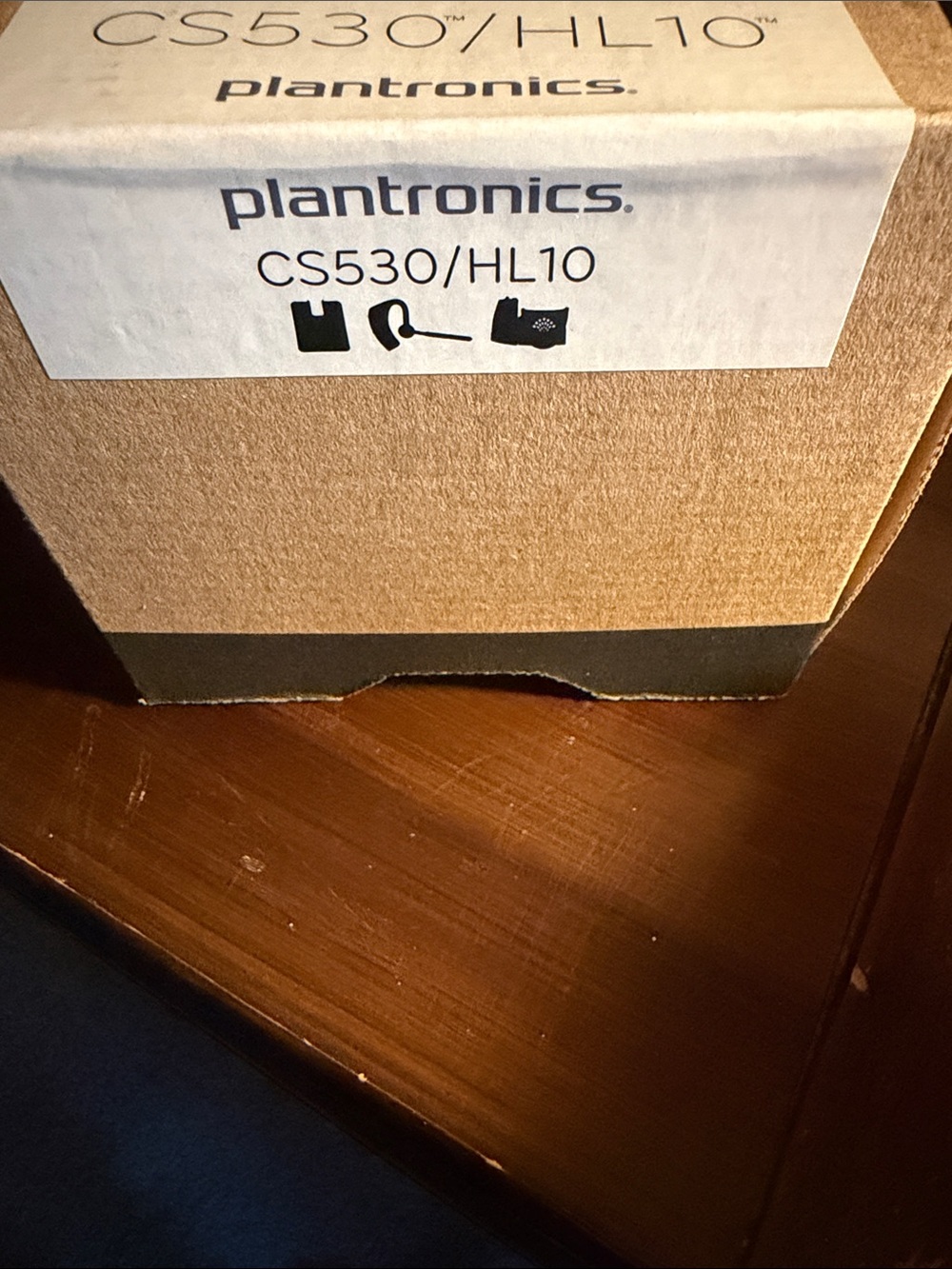 Plantronics CS530/HL10 Headset Accessory Kit - Brown & White